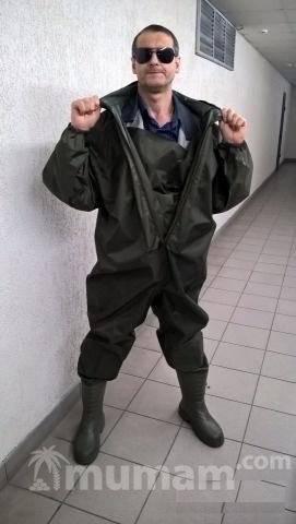 Комбинезон рыбацкий из эва + нейлон. арт. 31