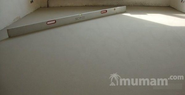 Механизированная стяжка пола за 1 день
