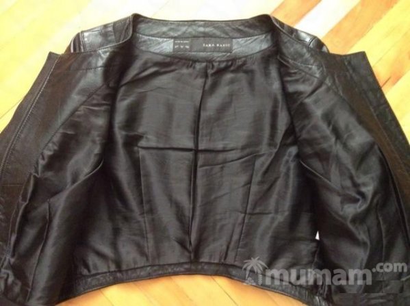 Куртка кожаная zara
