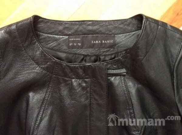 Куртка кожаная zara