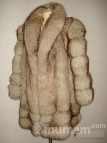 Шуба из песца moschino р.46-50(Италия) I46/D42/F4