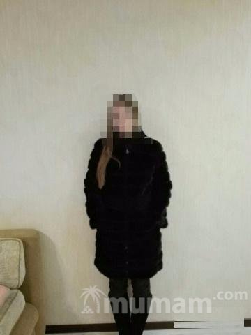 Шуба норковая поперечная