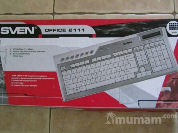 Новая клавиатура Sven с калькулятором usb