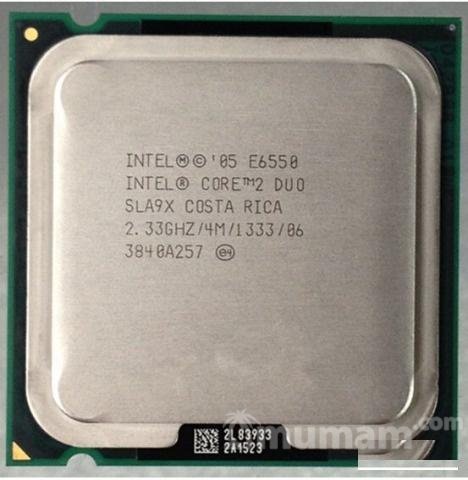 Процессор Intel Core 2 duo E6550 сокет 775