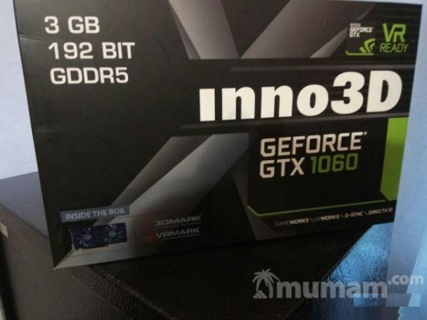 GTX1060 3Gb новые Gigabyte и Inno3D на Samsung
