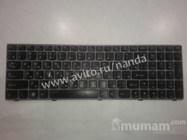 Клавиатура Lenovo Z565 б/у
