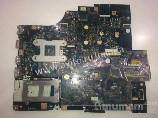 Материнка Lenovo Z565 рабочая