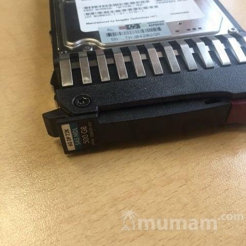 Жёсткие диски HP sas 6g 500gb