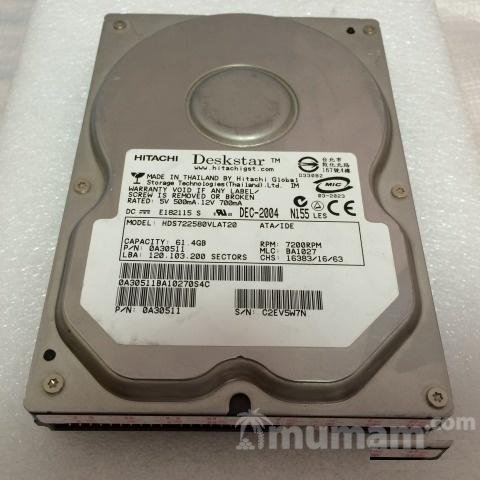 Рабочие жёсткие диски HDD IDE