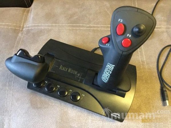Джойстик speedlink black widow (SL-6640)