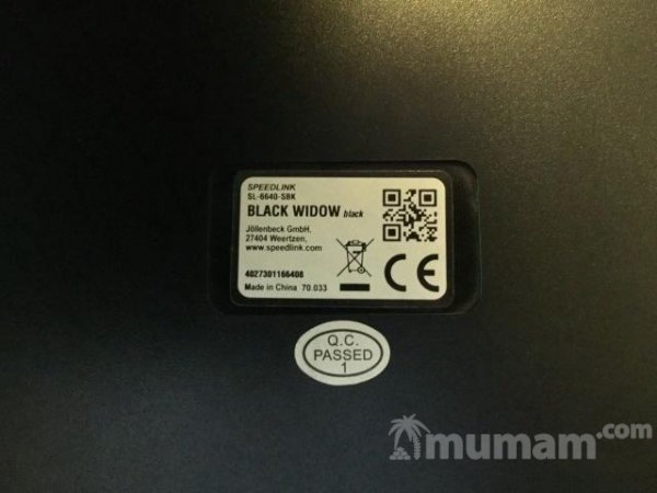 Джойстик speedlink black widow (SL-6640)