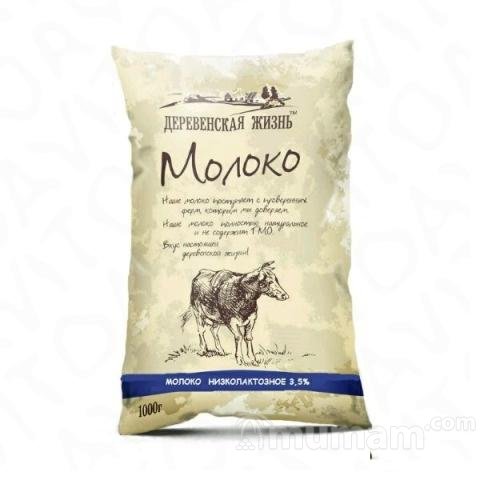 Низколактозное молоко 3.5 1000 Деревенская Жизнь