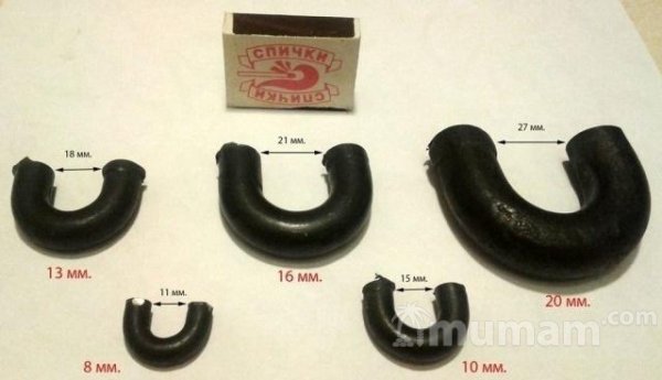 Противоугонная цепь для мотоцикла 13-20мм + чехол