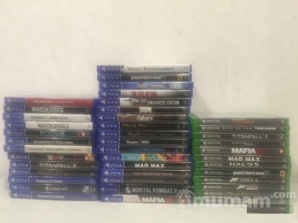 Б/У игры для PS4, Xbox One, PS3, Vita, 3DS