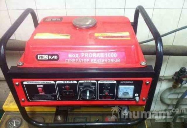 Бензиновый генератор Prorab 1000 (87 см3,2,5 л.с.)