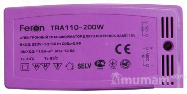 Электронный трансформатор Feron TRA110