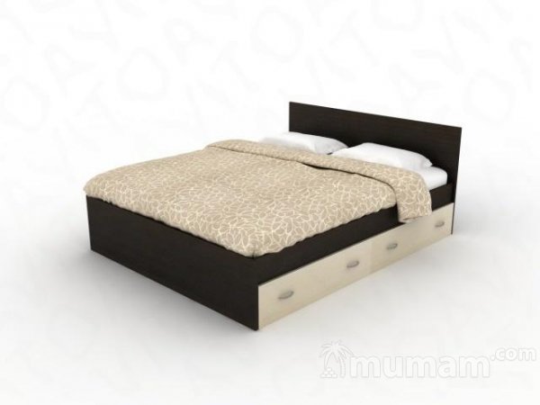 Кровать с ящиками 160x200 и матрасом