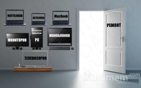 Ремонт Ноутбуков, Моноблоков, MacBook, Телевизоров