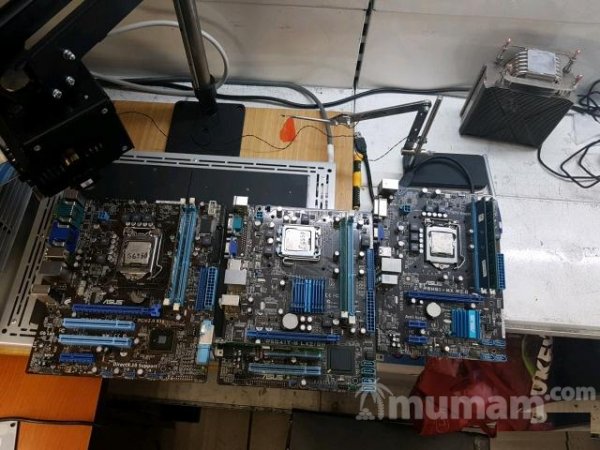 Ремонт десктопных материнских плат стационарных ко