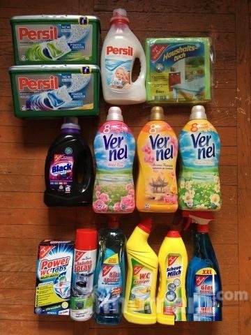 Persil, Ariel, бытовая химия из Германии
