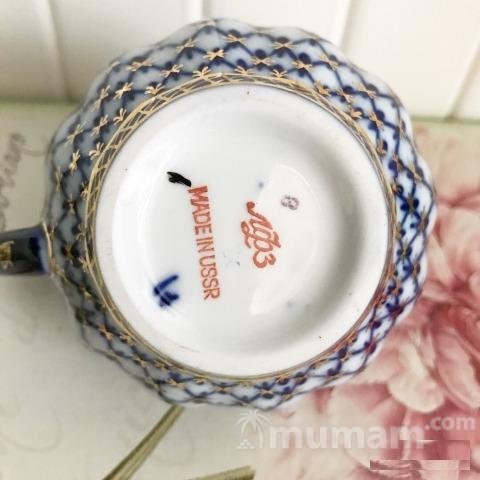 Сливочник молочник Кобальтовая Сетка, лфз