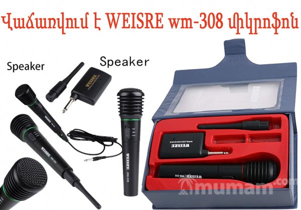 Վաճառվում է WEISRE wm-308 միկրոֆոն