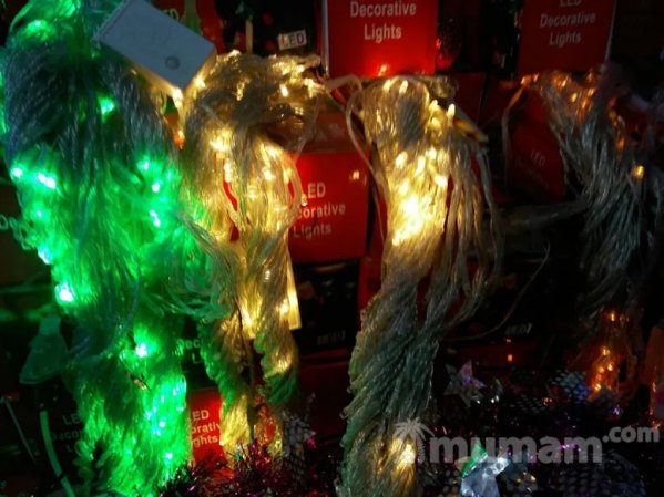 Занавес, дождик диодных лампочки