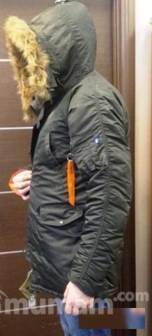 Куртка аляска Alpha Industries N-3B Parka Sage Gre