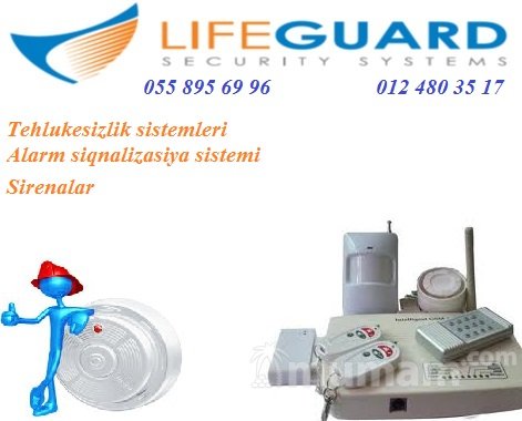 Siqnalizasiya (alarm) sistemləri