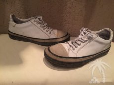 Ботинки- кеды 39-40 кожа б/у Италия