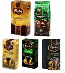 Кофе натуральный молотый и в зёрнах