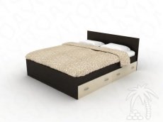 Кровать с ящиками 160x200 и матрасом