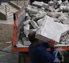 Вывоз мусора, демонтаж и утилизация. Газель