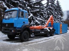 Вывоз мусора в Москве. Контейнер